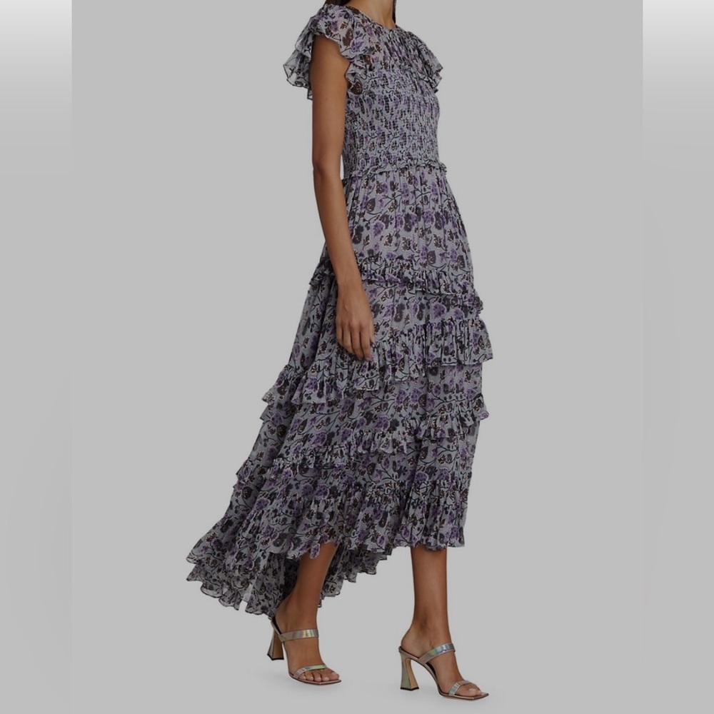 Cinq a Sept high low Maxi Dress